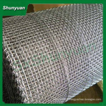 High quality hot sale White steel crimped wire mesh /Steel wire crimped mesh/Breeding crimped wire mesh